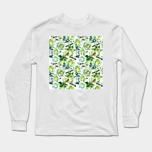 Floral Plants Long Sleeve T-Shirt